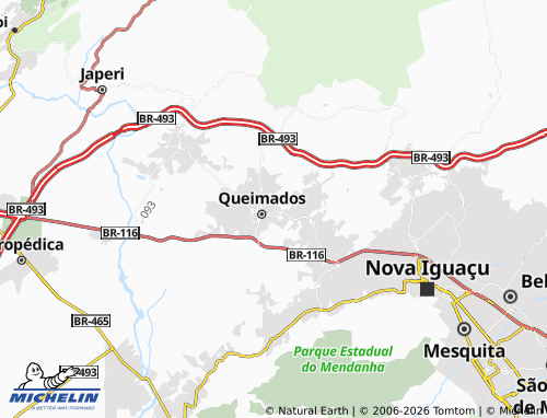 Mapa MICHELIN Santa Isabel - ViaMichelin
