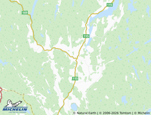 MICHELIN Løken map - ViaMichelin