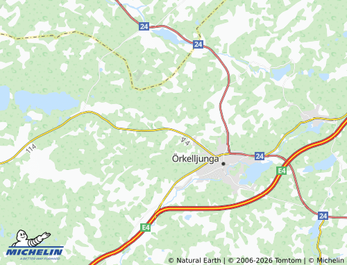 MICHELIN Harbäckshult map - ViaMichelin