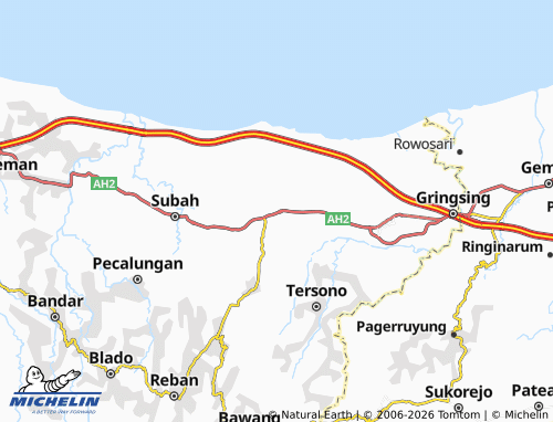 Carte MICHELIN Kalibalik - ViaMichelin
