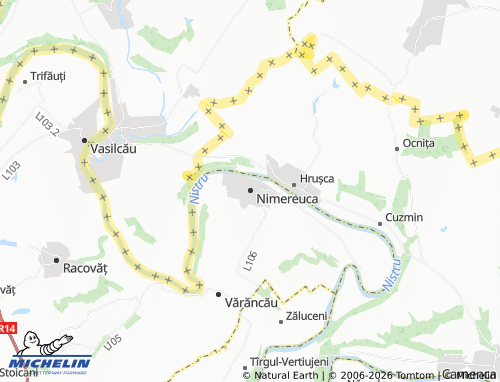 MICHELIN-Landkarte Nimereuca - ViaMichelin