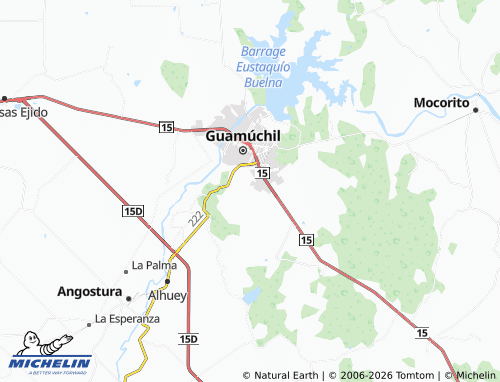 Carte MICHELIN Pedro Infante - ViaMichelin