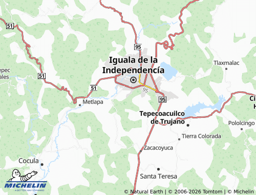 MICHELIN Getzemaní map - ViaMichelin