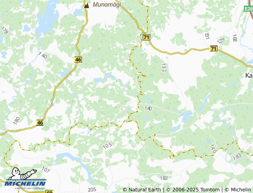 MICHELIN-Landkarte Koigu - ViaMichelin