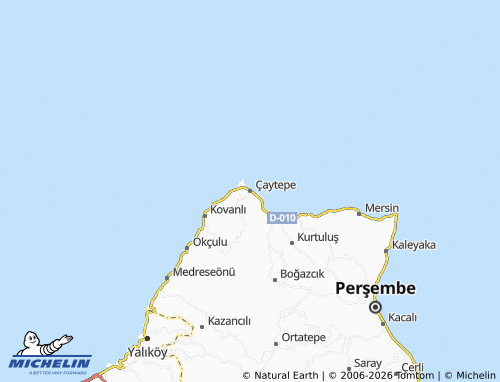 Mappa MICHELIN Çaytepe - ViaMichelin