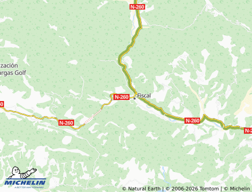 MICHELIN Lardiés map - ViaMichelin