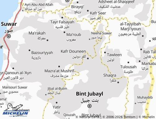 Mappa MICHELIN al-Shihabiyyah - ViaMichelin