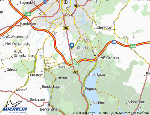 Mapa MICHELIN Blankensee - ViaMichelin