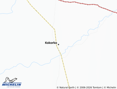Mappa MICHELIN Kokorko - ViaMichelin