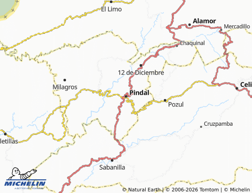 MICHELIN Pindal map - ViaMichelin