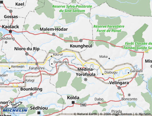 Carte MICHELIN Kuntaur - ViaMichelin