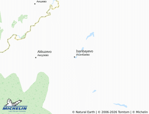 MICHELIN-Landkarte Isanbayevo - ViaMichelin