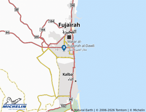 Mappa MICHELIN al-Raghylat - ViaMichelin