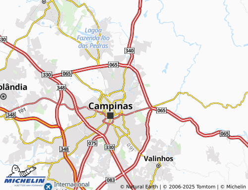 MICHELIN Jardim São Rafael map - ViaMichelin