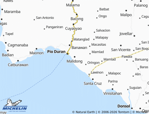 MICHELIN Malidong map - ViaMichelin