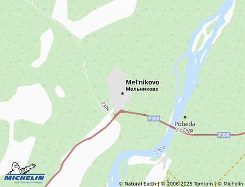 MICHELIN Mel'nikovo map - ViaMichelin
