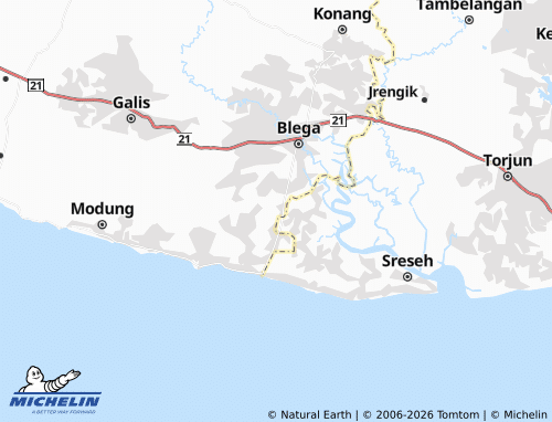 Mapa MICHELIN Paeng - ViaMichelin