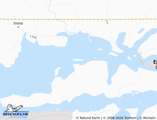 MICHELIN Oriba map - ViaMichelin