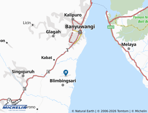 Mapa MICHELIN Pondoknongko - ViaMichelin