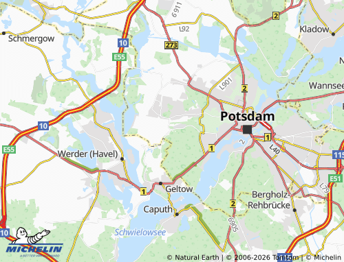 MICHELIN Kuhfort map - ViaMichelin
