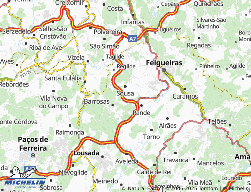 Carte MICHELIN Idães - ViaMichelin