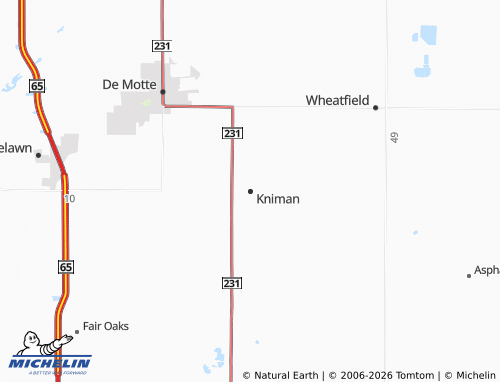Mapa MICHELIN Kniman - ViaMichelin