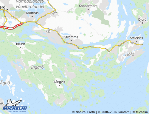 Mapa MICHELIN Västergården - ViaMichelin