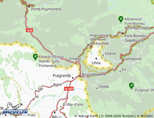 MICHELIN Ur map - ViaMichelin