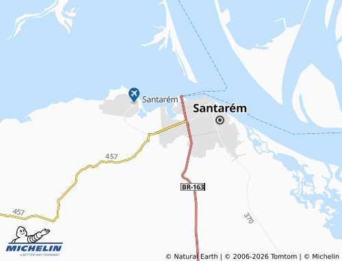 MICHELIN Novo Horizonte map - ViaMichelin