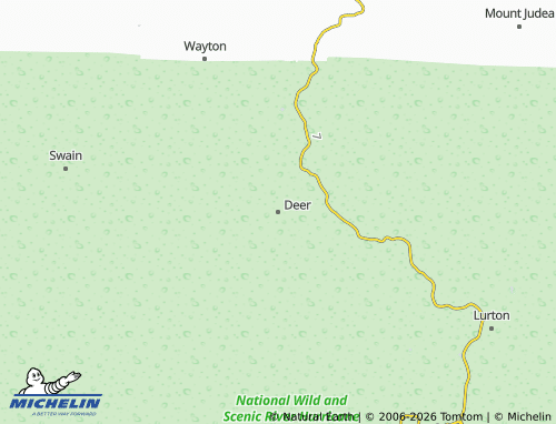 Mapa MICHELIN Deer - ViaMichelin
