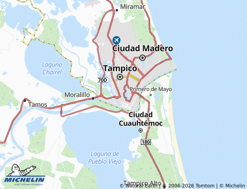 Mapa MICHELIN Anáhuac - ViaMichelin