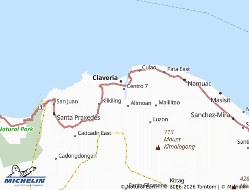 MICHELIN Santa Maria map - ViaMichelin