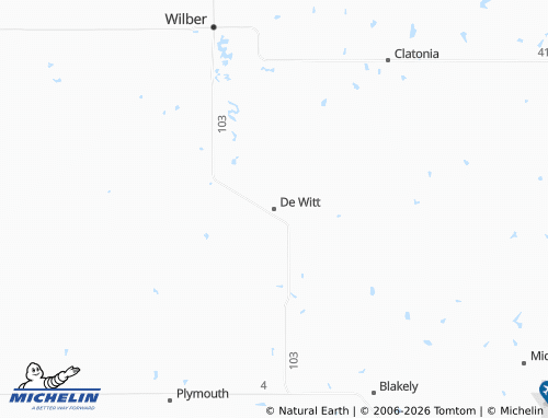 Mapa MICHELIN De Witt - ViaMichelin