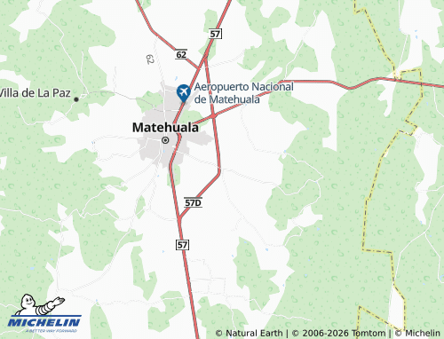 MICHELIN Los Ángeles map - ViaMichelin