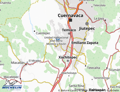 Mappa MICHELIN Las Rosas - ViaMichelin