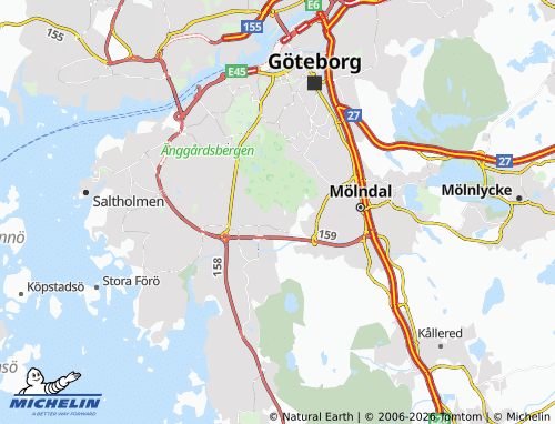 Carte MICHELIN Eklanda - ViaMichelin