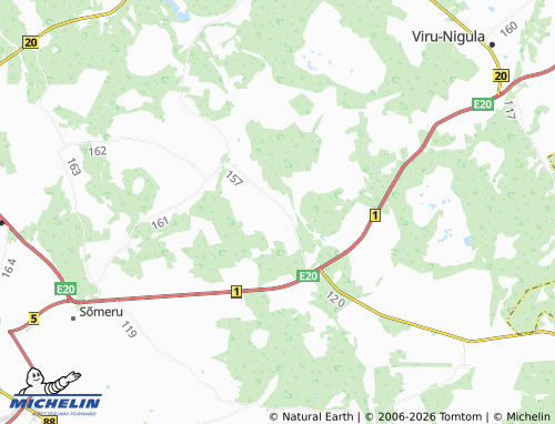 Mapa MICHELIN Uhtna - ViaMichelin