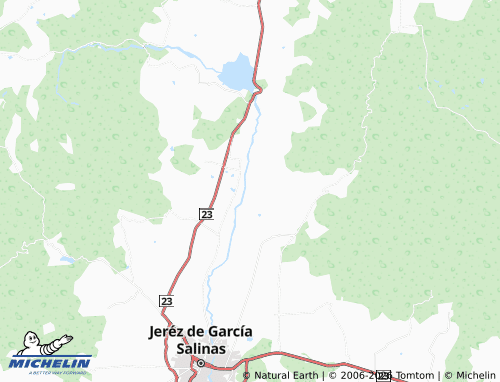 MICHELIN Los Cruces map - ViaMichelin
