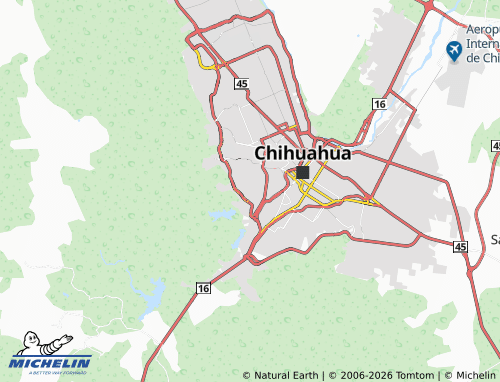 Mapa MICHELIN La Escondida - ViaMichelin