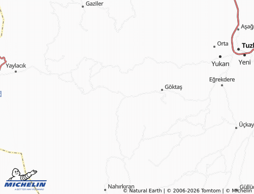 MICHELIN Güzeldere map - ViaMichelin
