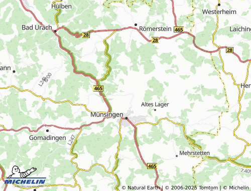 MICHELIN-Landkarte Trailfingen - ViaMichelin