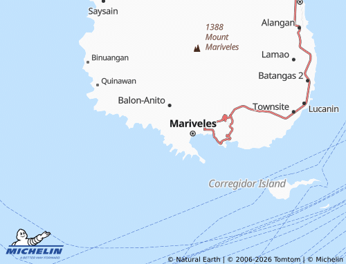 MICHELIN San Isidro map - ViaMichelin