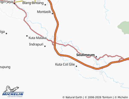 Mappa MICHELIN Cot Bayu - ViaMichelin