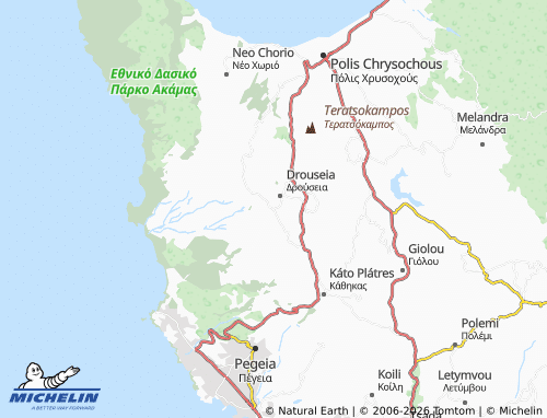 Mapa MICHELIN Ineia - ViaMichelin