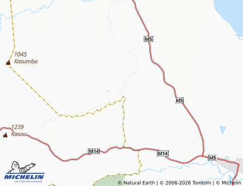MICHELIN Chitala map - ViaMichelin