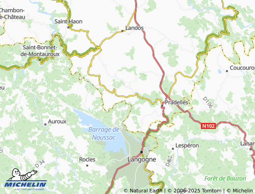 MICHELIN Saint-Étienne-du-Vigan map - ViaMichelin
