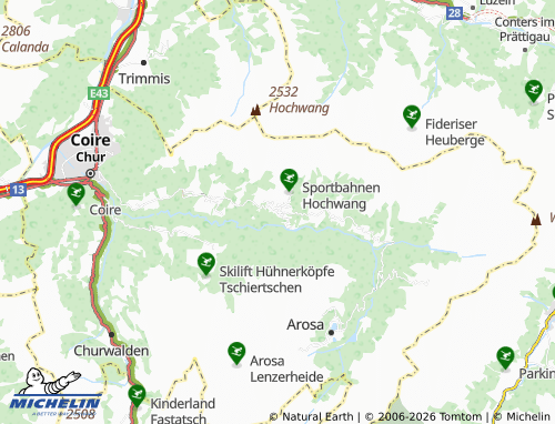 Carte MICHELIN Sankt Peter - ViaMichelin