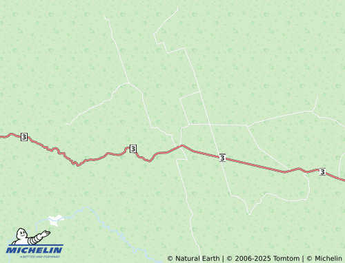 MICHELIN San Rafael Ojos Negros map - ViaMichelin