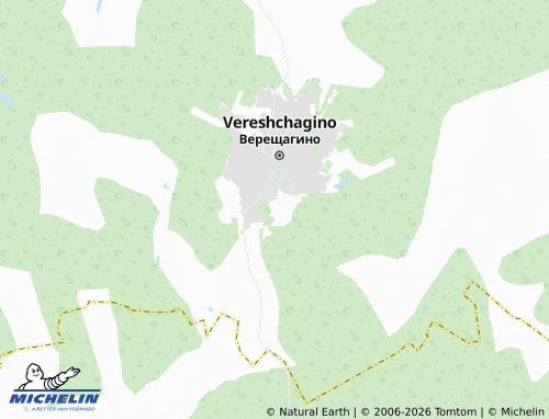 MICHELIN-Landkarte Ryabiny - ViaMichelin