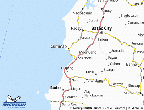 MICHELIN Torre map - ViaMichelin